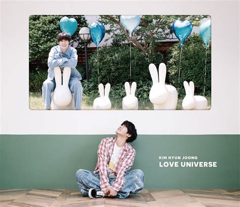 ニューアルバムLOVE UNIVERSEジャケ写公開および収録内容のお知らせ KIM HYUN JOONGキムヒョンジュン