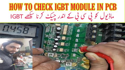 How To Check Igbt Module In Pcb Igbt Ko Pcb K Ander Kese Check Kre