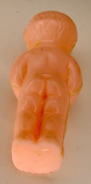 VINTAGE ANTIQUE 1950S CELLULOID NAKED FLESH COLORED UNDRESSED BABY