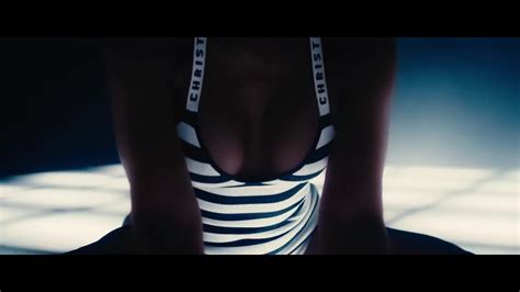 Dior Christian J Adior Striped Swimsuit Worn By Model In Backin It Up