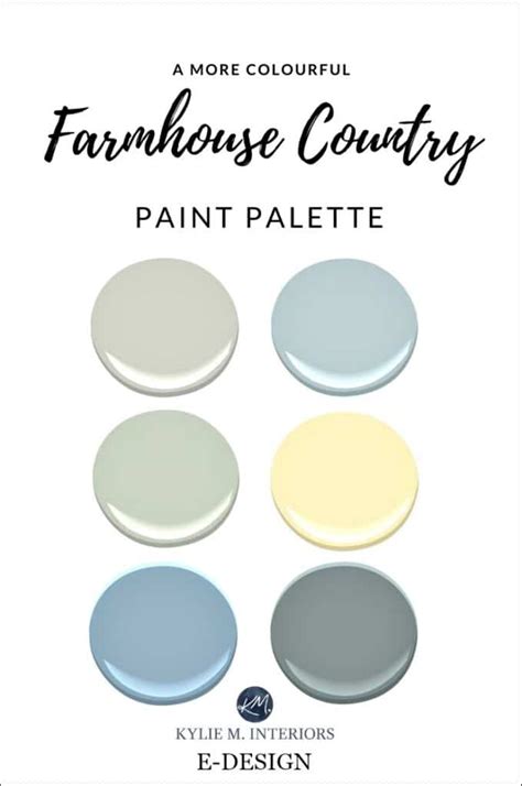 A More Colourful Farmhouse Country Paint Palette Real Homes Real People