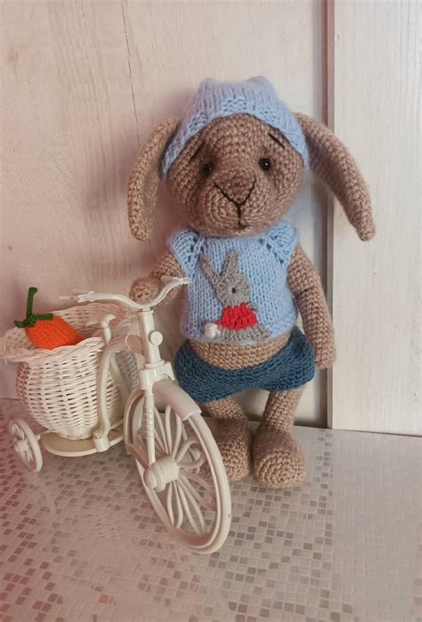 Zaj C Na Szyde Ku Amigurumi Handmade Zaj Czek Lala Jedlicze Kup