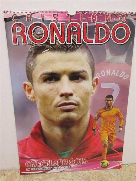 Calendario Cristiano Ronaldo Amazon Es Oficina Y Papeler A