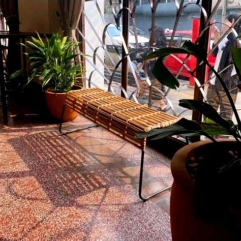 Jual Kursi Sofa Rotan Kursi Stool Rangka Besi Di Seller Toko Abbiyya