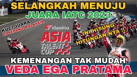 Perjuangan Veda Ega Raih Podium Race 2 ATC Thailand 2023 Satu Kaki