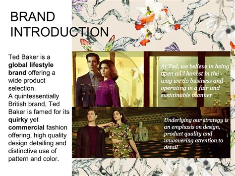 Ted Baker: Brand Profile + Line Development | PDF