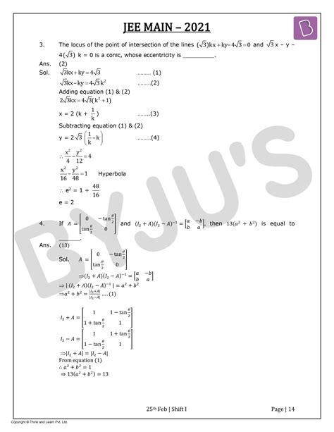 Maths Question Paper