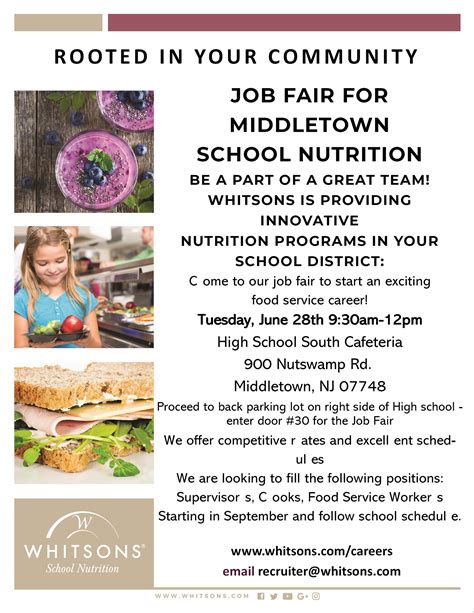 Job Fair - Food Service - Middletown, NJ Patch