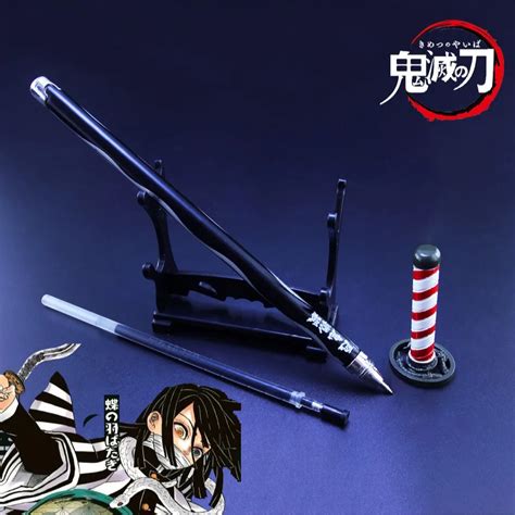 Demon Slayer Sword Lguro Obanai Pen Swords Nigirin Blade Llavero Anime