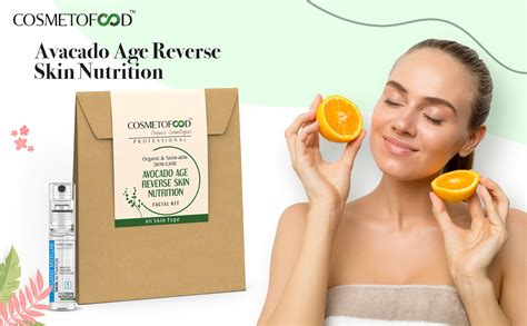 Buy Cosmetofood Avocado Age Reverse Skin Nutrition Facial Kit