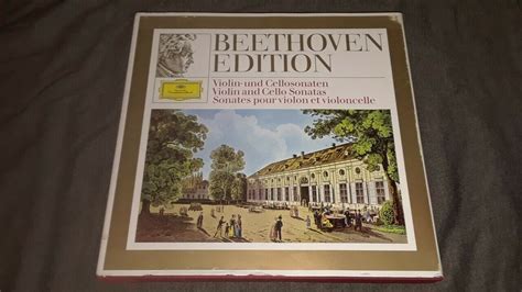 Popsike Beethoven Edition Lp Fournier Kempff Menuhin The