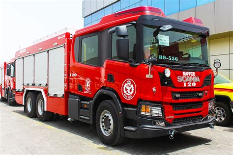 Naffco News — 14 Naffco Fire Trucks Delivered To Kuwait Oil Company