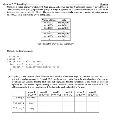 Consider A Virtual Memory System With 4 KB Pages And Chegg