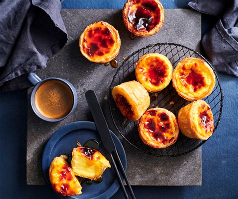 Portuguese tarts recipe with burnt honey | Gourmet Traveller