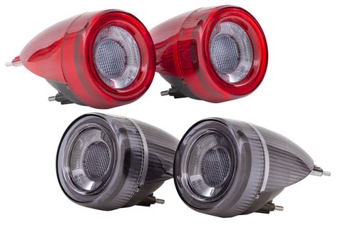 2005-2010 Ferrari F430 & Enzo Red or Smoked LED Tail Light Assemblies ...