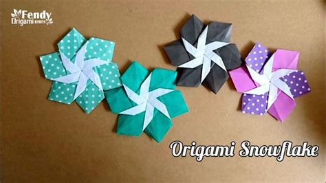 Origami Snowflake Paper 6 Point Star 折纸雪花 Origami Diagrams Origami