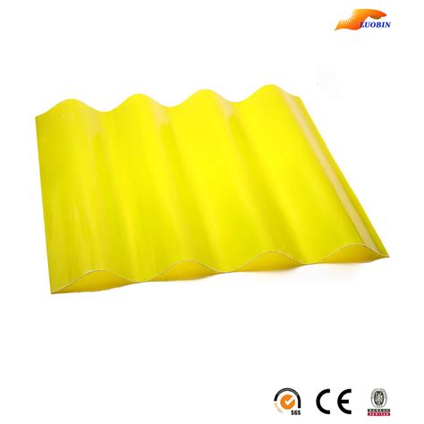 Wholesale Fiber Glass Reinforced Anti Corrosion Yellow Frp Corrugated