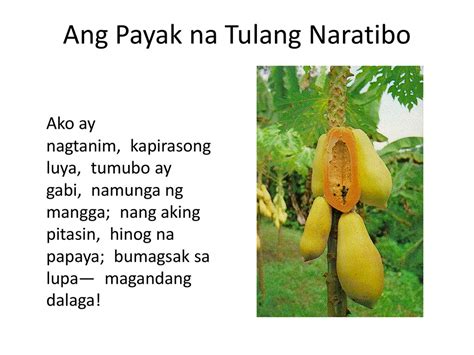 Ang Pagpapahalaga At Pagsulat Ng Tula Ppt Download