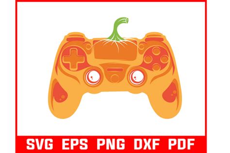 Halloween Pumpkin Gaming Controllers Svg Graphic By Craft Carnesia