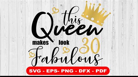 This Queen Makes Look Fabulous Svg And Fabulous Svg Th Etsy