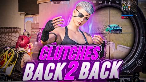 Back 2 Back Clutches 🔥 Iphone 12 Smooth Extreme Pubgbgmi Test 2024 ⚡