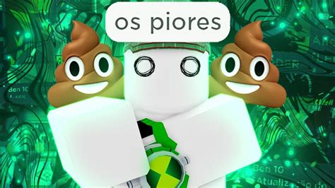 Joguei Os Piores Jogos De Ben No Roblox Que Eu Ja Vi Youtube