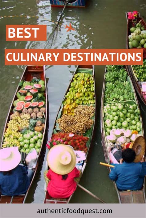 20 Best Culinary Destinations In The World For Scrumptious Adventures