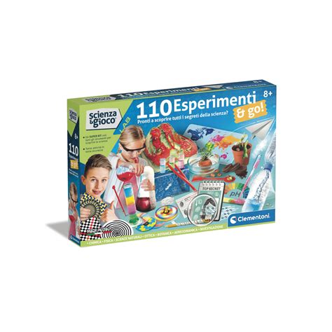 Clementoni Scienza E Gioco Lab 110 Esperimenti Go Toys Center