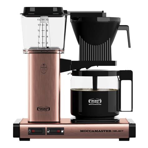 Moccamaster Coffee Machine Kbg Select Copper Buy Now At Cookinglife