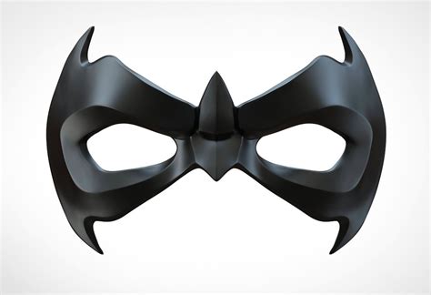 Robin Mask Maschera Cosplay Super Eroe Stampa 3D Prop STL Etsy