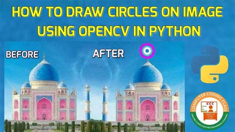 How To Draw Circle In Opencv Python Opencv Python Tutorial Computer