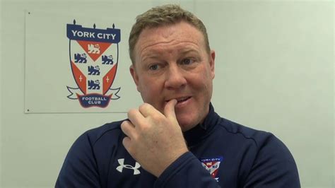 Steve Watson Pre Match Interview V Chester Youtube