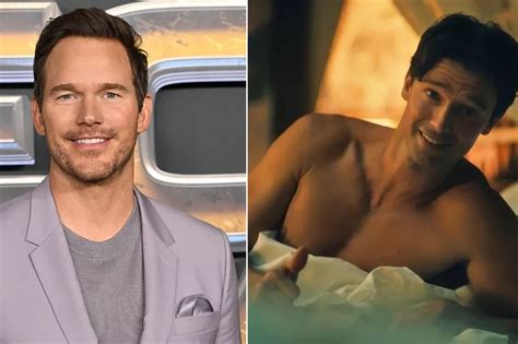 Chris Pratt Stole Cheeky Glance At Patrick Schwarzenegger During Naked White Lotus Scene The