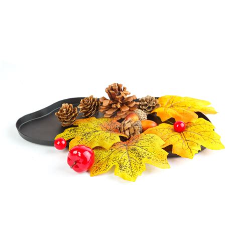 Őszi dekoráció - falevél, toboz, tök szett - 4 féle Hallowee