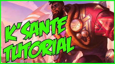 TUDO SOBRE O NOVO CAMPEÃO K SANTE BUILD RUNAS E GAMEPLAY YouTube