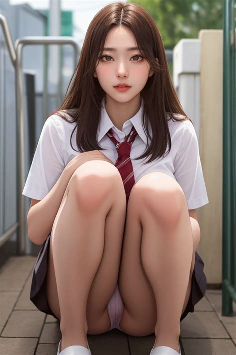 School Uniform Bottom Up Upskirt Ai Porn