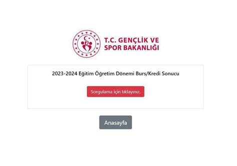 E DEVLET KYK BURS SONUÇLARI SORGULAMA EKRANI Tıkla sonuç sorgula