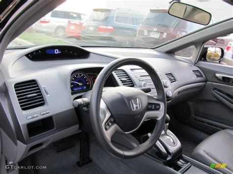 Gray Interior 2008 Honda Civic EX-L Sedan Photo #40369949 | GTCarLot.com