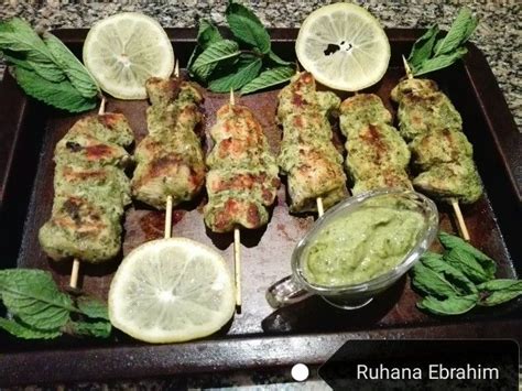 Hariyali Chicken Tikka Boti Recipe By Ruhana Ebrahim Recipe Recipes