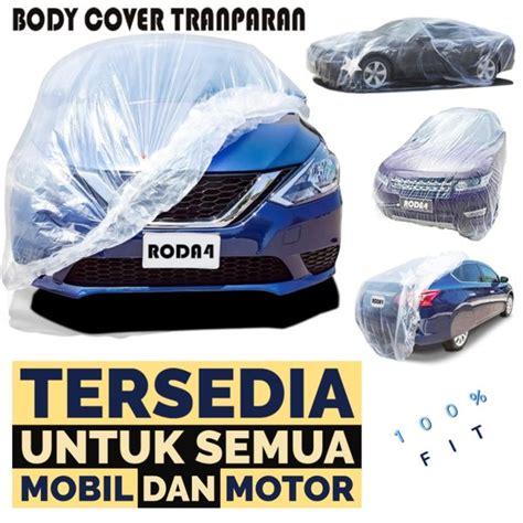 Jual Body Cover Transparan Selimut Sarung Mobil All New Innova Fortuner