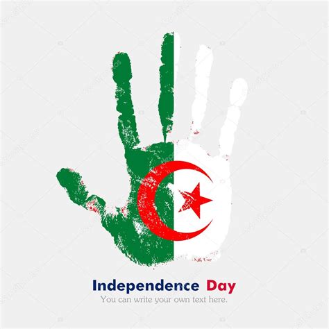 Flag of Algeria , Independence Day — Stock Vector © MarynaBolsunova ...