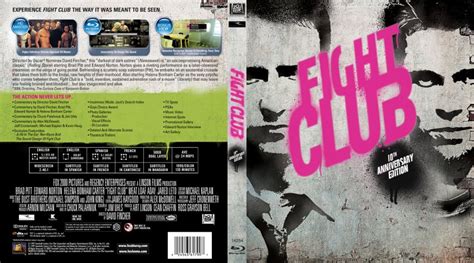 Fight Club - Movie Blu-Ray Scanned Covers - Fight Club 10th Anniversary ...