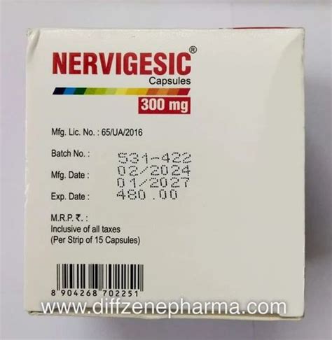 Pregabalin 300 Mg Capsule At Rs 2000 Box Pain Killer Medicines In