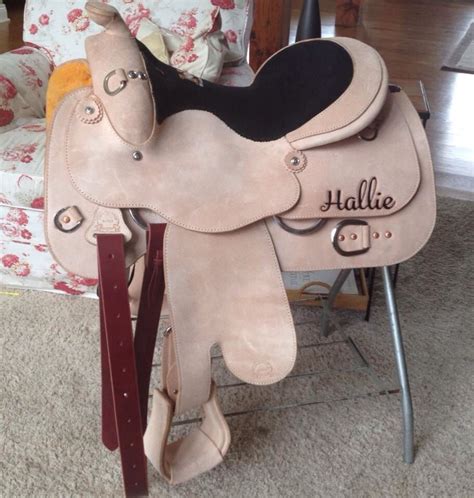 Custom Harris Leather And Silverworks Work Saddle Barrel Racing Saddles