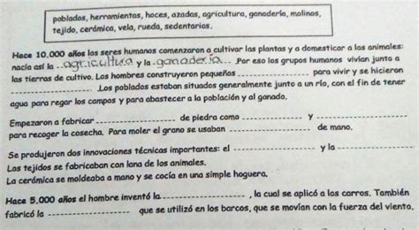 poblados herramientas hoces azadas agricultura ganadería molinos