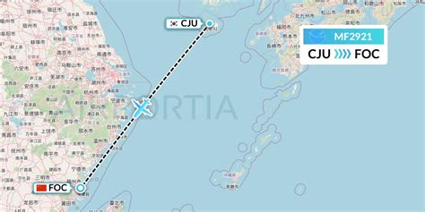 Mf Flight Status Xiamen Airlines Jeju To Fuzhou Cxa