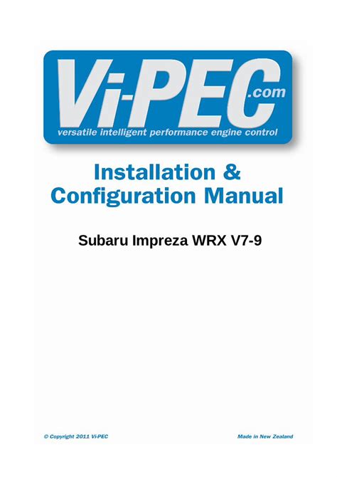 Pdf Subaru Impreza Wrx V Vi Pdf Filepart Ix Pinouts