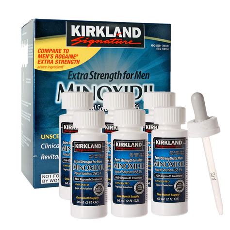 Comprar Kirkland Minoxidil 5 6 Meses De Tratamento Frete