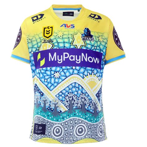 Gold Coast Titans 2023 Indigenous Jersey Adult Jerseys Megastore