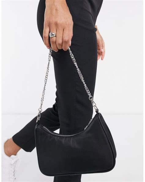 Steve Madden Bvital Crossbody Bag With Chain Strap In Black Lyst